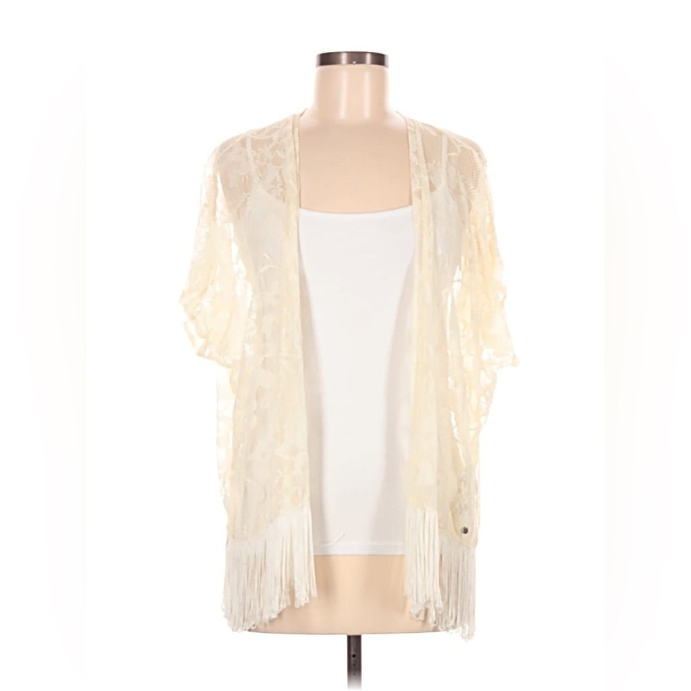 Abercrombie & Fitch Ivory Lace Cover-Up